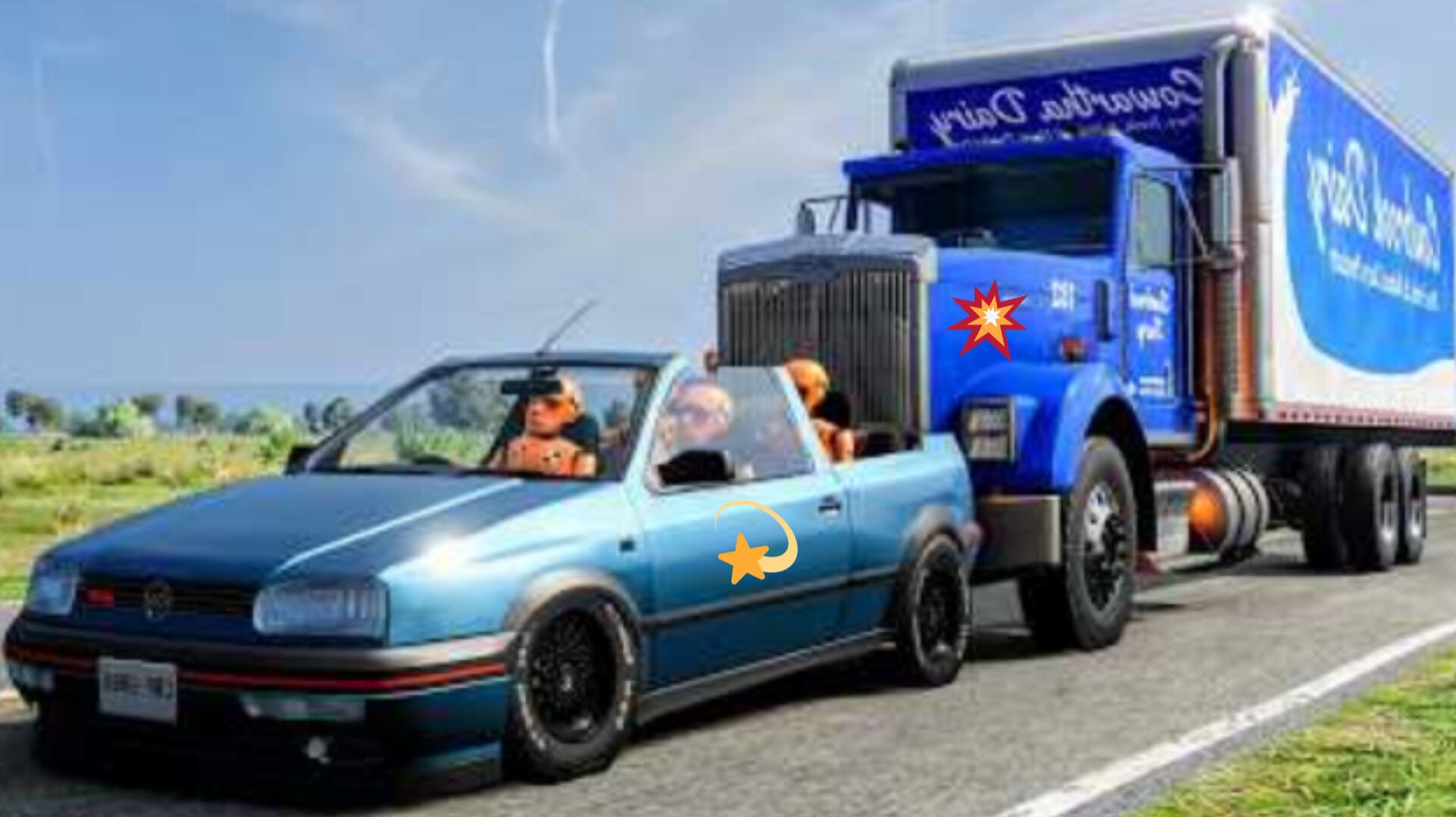 BeamNG Drive - Высокоскоростные автомобильные аварии смотреть онлайн