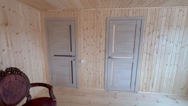 Обзор на Каркасный дом 5/9м от компании Лесное раздолье Омск смотреть онлайн