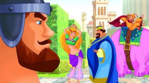 ТРИ БОГАТЫРЯ  - ИЛЬЯ МУРОМЕЦ И СОЛОВЕЙ РАЗБОЙНИК