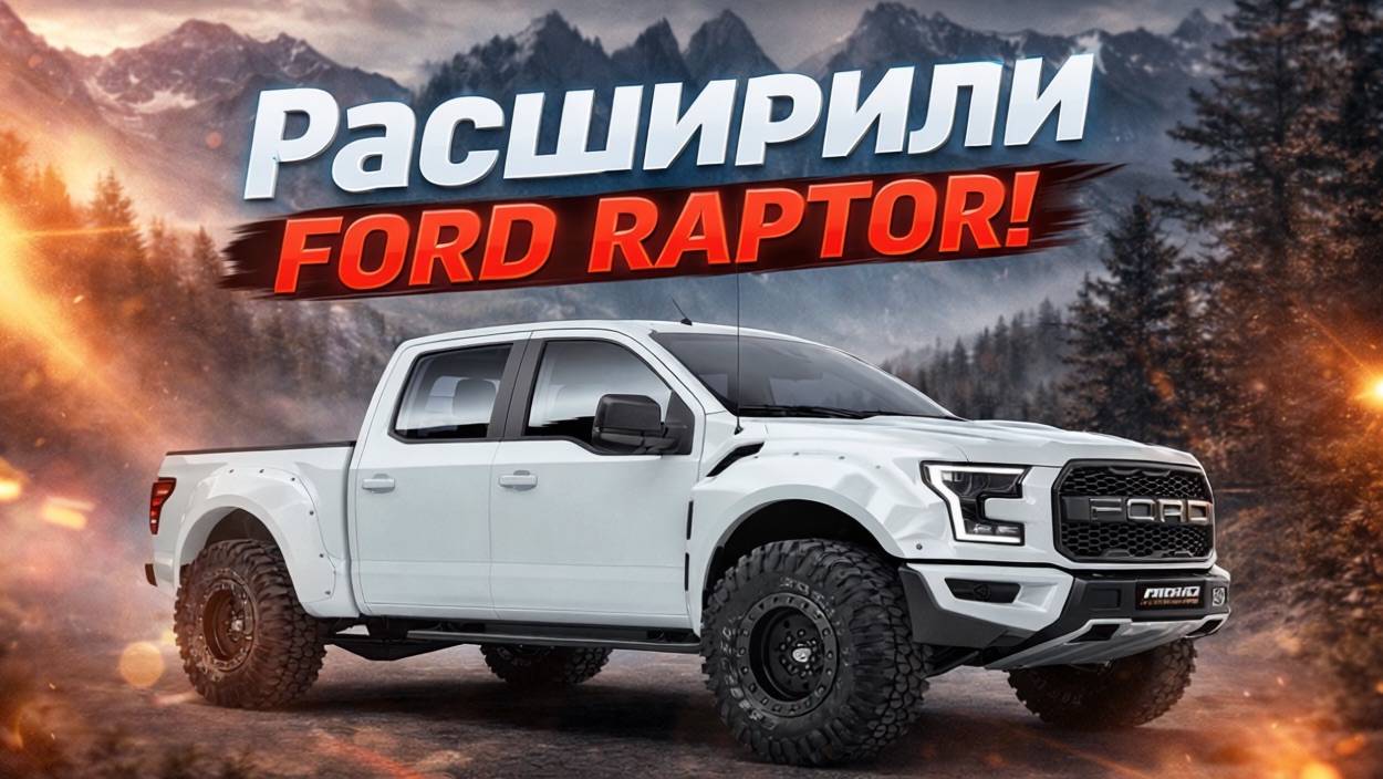 Расширили Ford Raptor! смотреть онлайн
