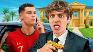 ВЛАД А4 - Стал ТЕЛОХРАНИТЕЛЕМ РОНАЛДУ !