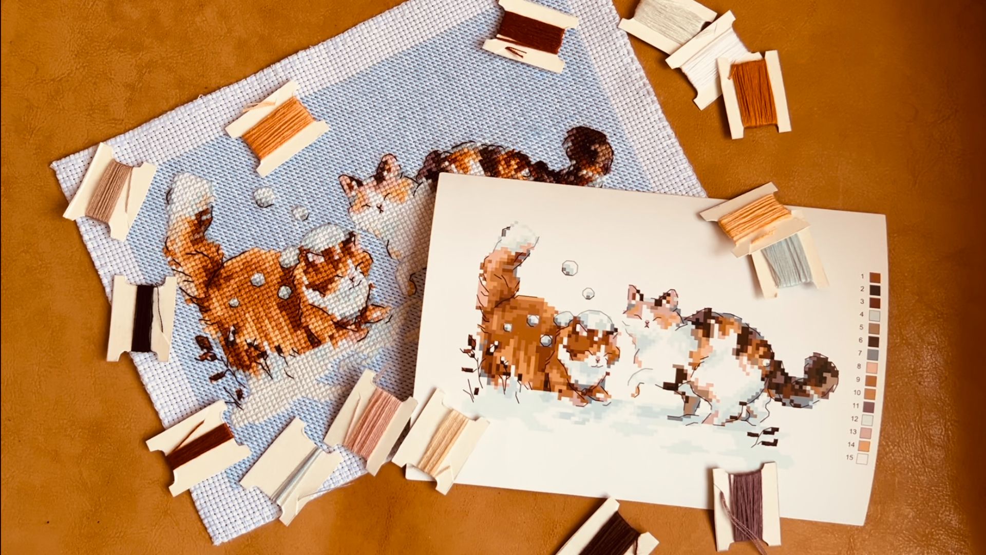 ВЫШИВКА КРЕСТИКОМ ФИКС ПРАЙС КОТЫ ОБЗОР РЕЗУЛЬТАТ смотреть онлайн