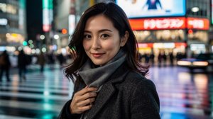 Ночная Сибуя огни Токио и живая прогулка по городу 🌃