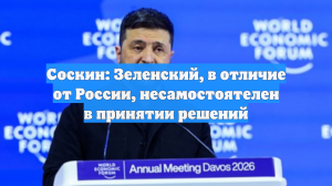 Соскин: Зеленский перекладывает ответственность за решение конфликта на других