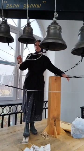 27 января память св.Нины. Храм Георгия Победоносца в Грузинах, колокольный звон, Серафима Вашакидзе смотреть онлайн