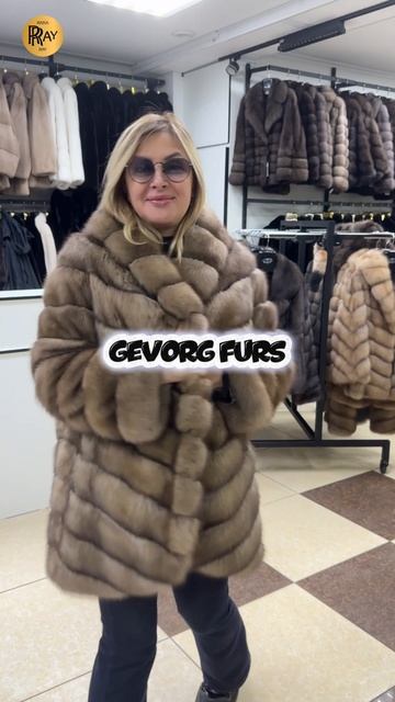 GEVORG FURS💃 ПРЕМИАЛЬНЫЕ МЕХА СОБОЛЯ И КУНИЦЫ🎀 НОВАЯ КОЛЛЕКЦИЯ ШУБ🥰 ТК Садовод. Москва смотреть онлайн