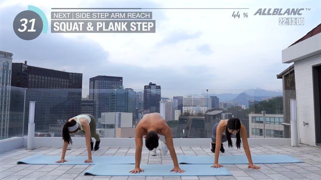 살빠졌다고 난리난 핫한 운동🔥 초보자도 쉽게 따라할 수 있어요 55min HITT Beginner ver смотреть онлайн