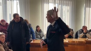 Сход граждан в Пролетарском районе.