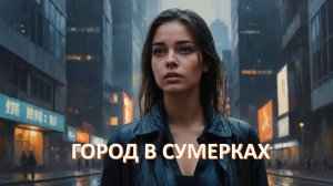 Город в сумерках