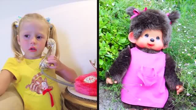 Настя спасает ежат в тёмном лесу смотреть онлайн