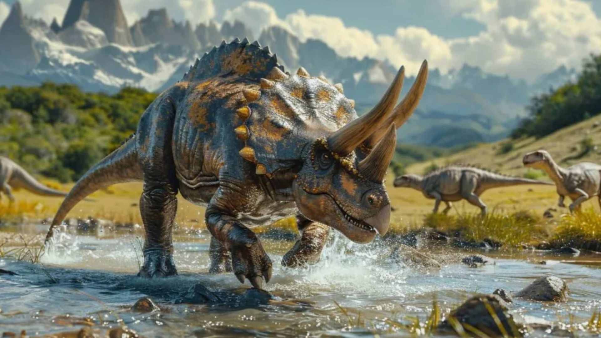 ДИНОЗАВРЫ ИСТОРИЯ МЕЗОЗОЙСКОЙ ЭРЫ 160 МИЛЛИОНОВ ЛЕТ НАЗАД... смотреть онлайн