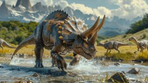 ДИНОЗАВРЫ ИСТОРИЯ МЕЗОЗОЙСКОЙ ЭРЫ 160 МИЛЛИОНОВ ЛЕТ НАЗАД...