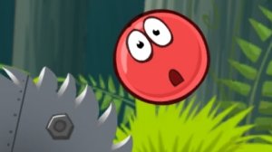 Красный шар 4, ред бол 4, игра про шарик,  Прыгающий шарик, игра для детей, как пройти, геймплей.