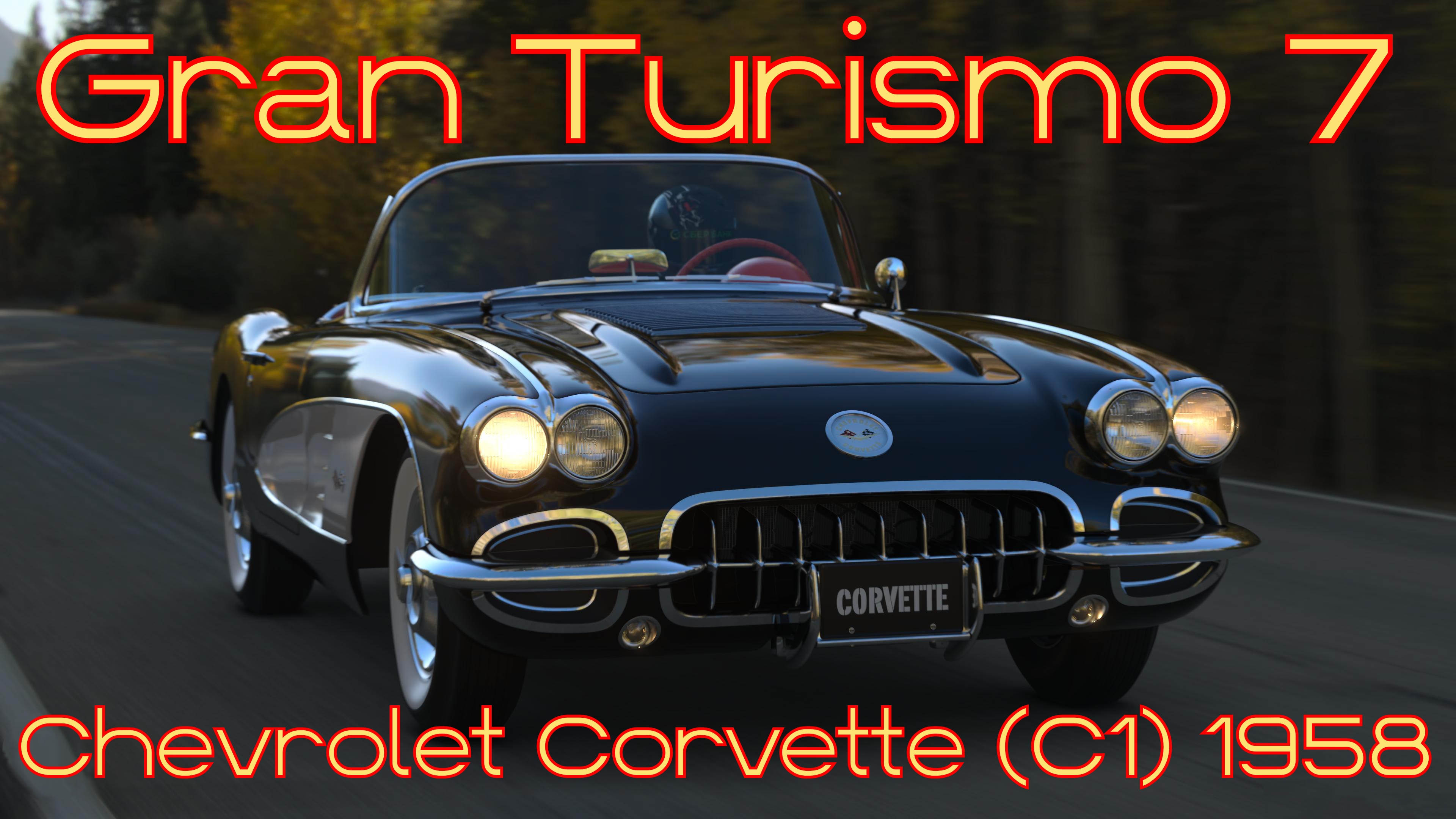 Gran Turismo 7: Chevrolet Corvette (C1) 1958 – Американская легенда в винтажном стиле! 🚗🔥 смотреть онлайн