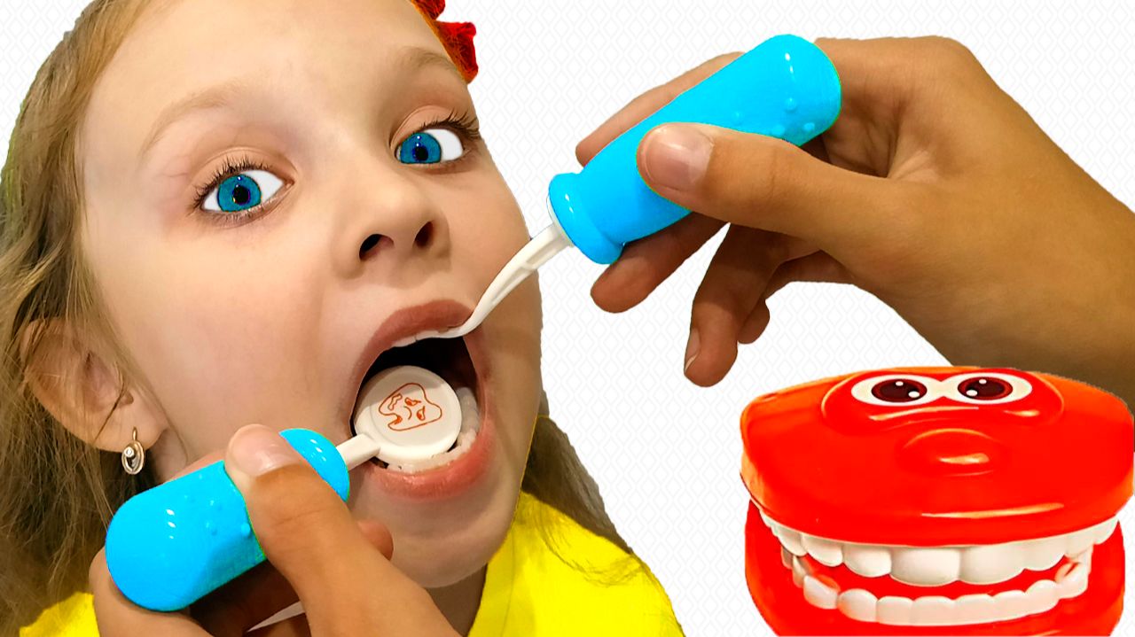 Детская песенка про дантиста - стоматолога или как правильно чистить зубы Большой сборник для детей смотреть онлайн