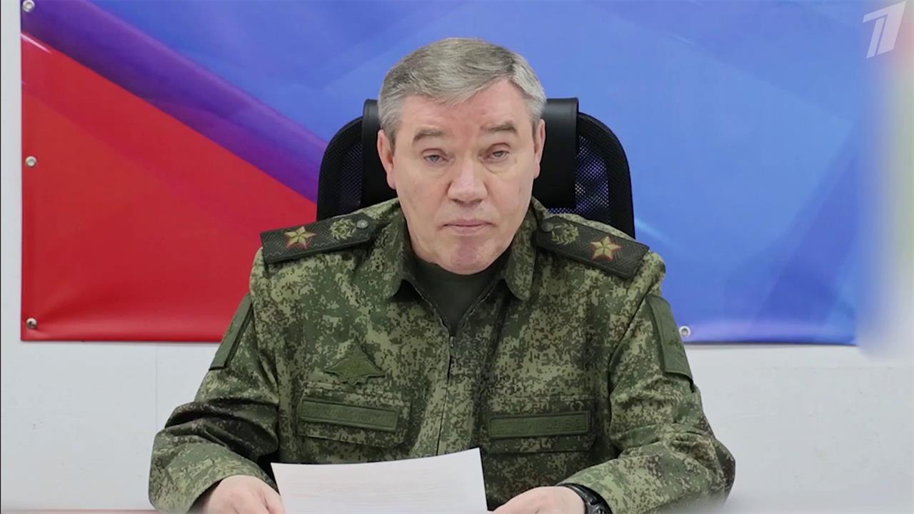 Начальник Генерального штаба ВС РФ проинспектировал группировку войск "Запад". смотреть онлайн