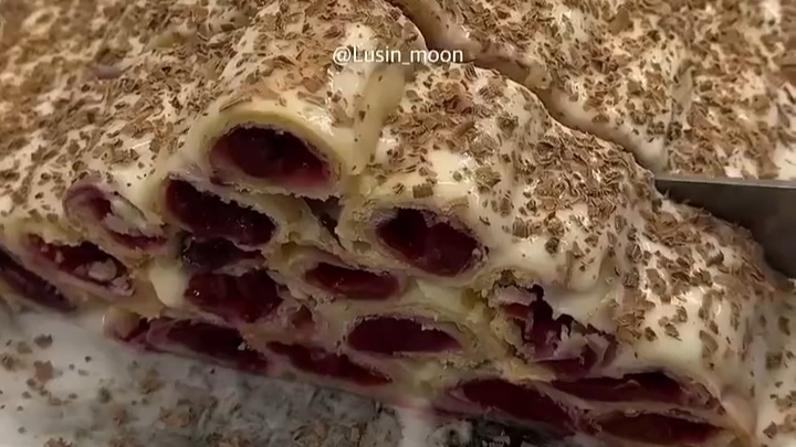 Торт «Монастырская изба»...🍰🍒😋 смотреть онлайн