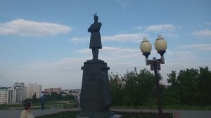 1190 28.05.2021 город Орёл Пролетарская Левашова Гора памятник Бунину ЗАГС Детский парк фонтан Кони