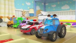 Мультики про машинки - Бей по футбольному мячу - Детские песенки - Мультфильмы для малышей