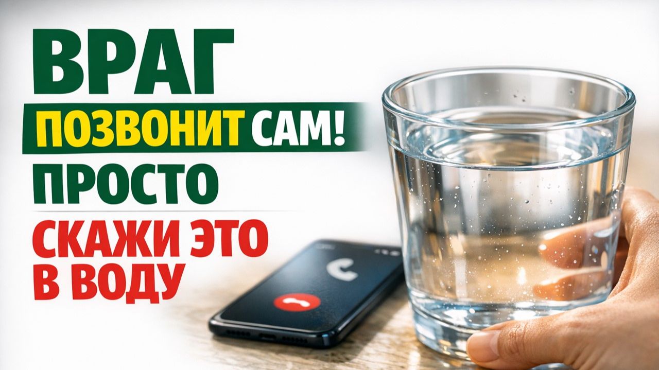 7 признаков того, что шепоток на воду уже действует на вашего врага, проверьте немедленно и срочно смотреть онлайн