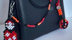 Ложка из бусин МК. A spoon made of beads mk