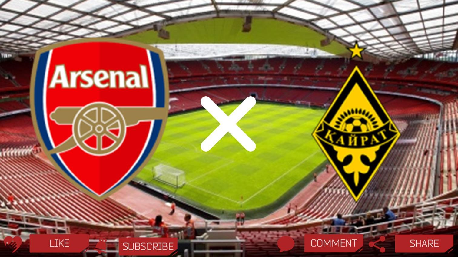 Арсенал - Кайрат смотреть онлайн