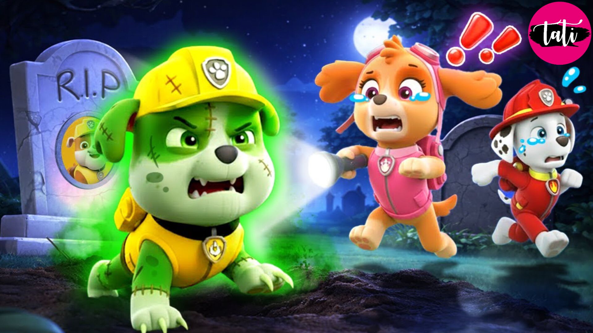 Щенячий патруль и Маршалл. Залипательное видео. Мультфильм для детей и малышей. Анимация 146 смотреть онлайн