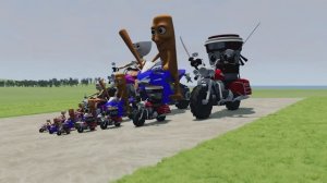 МУЛЬТИКИ‑ГОНКИ: ГИГАНТСКИЙ МАККУИН ПРОТИВ ПОЕЗДОВ‑КРОШЕК! 🏁🚂😲