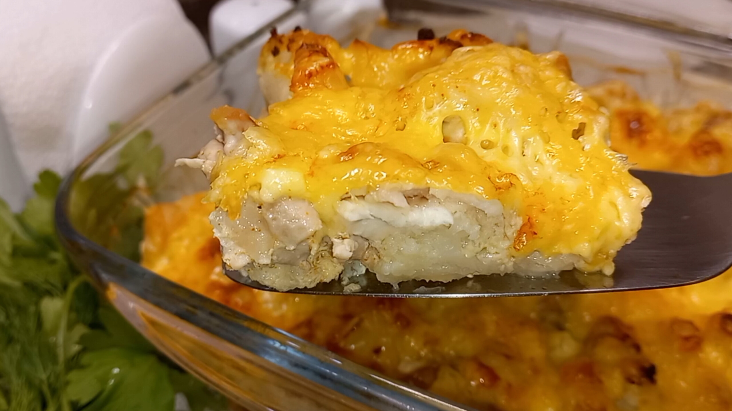 Запеканка нежная с курицей в духовке Самый простой и вкусный рецепт смотреть онлайн