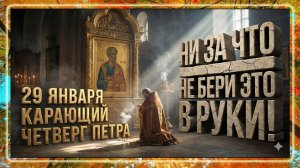 29 января Апостол Петр. Что нельзя делать. Важные приметы и строжайшие запреты 29 января