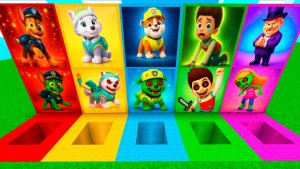 ВЫЖИВАНИЕ ВНУТРИ ЯМА ВСЕХ ЩЕНЯЧИЙ ПАТРУЛЬ РАЙДЕР СКАЙ ПОДВАЛ ПОРТАЛ В МАЙНКРАФТ МУЛЬТИК