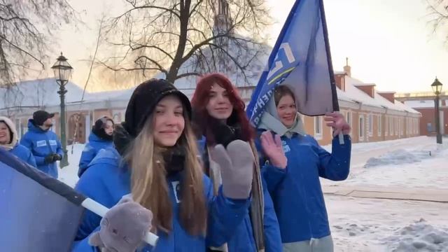 Активисты Студенческого совета СПбГУПТД приняли участие в шествии, посвященном  Дню Студентов