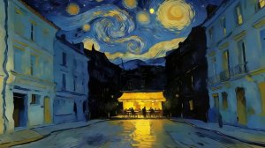 Визуальные Поэмы - Ван Гог `Ночное кафе`