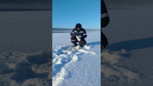 Зимняя рыбалка в Карелии, Петрозаводск, 17 км.