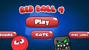 красный шарик против черного квадрата супер марио. 1-3 уровни.