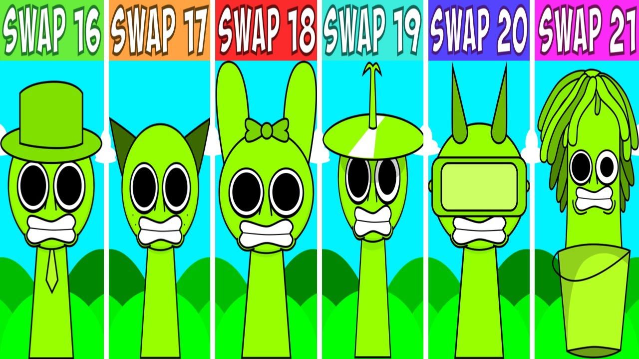 INCRDIBOX SPRUNKI: КАЖДЫЙ ПЕРСОНАЖ ФАЗЫ 1 🔀 В КАРУСЕЛИ! 🎠🤪 смотреть онлайн