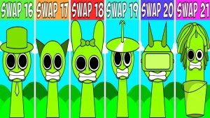 INCRDIBOX SPRUNKI: КАЖДЫЙ ПЕРСОНАЖ ФАЗЫ 1 🔀 В КАРУСЕЛИ! 🎠🤪