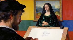 Визуальные Поэмы - Леонардо да Винчи `Мона Лиза`