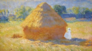Визуальные Поэмы - Клод Моне `Стога сена`