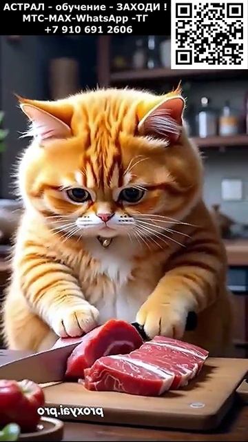 Котики. Приключения Рыжика. Позитив. Юмор. Нейросеть. ИИ #настроение #юмор #смешное #анекдот #шутка смотреть онлайн