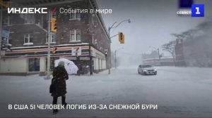 В США 51 человек погиб из-за снежной бури