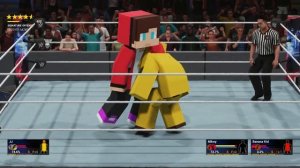 ТИТАНЫ РЕСЛИНГА, Джей против Майки и Банана Кида в Майнкрафте