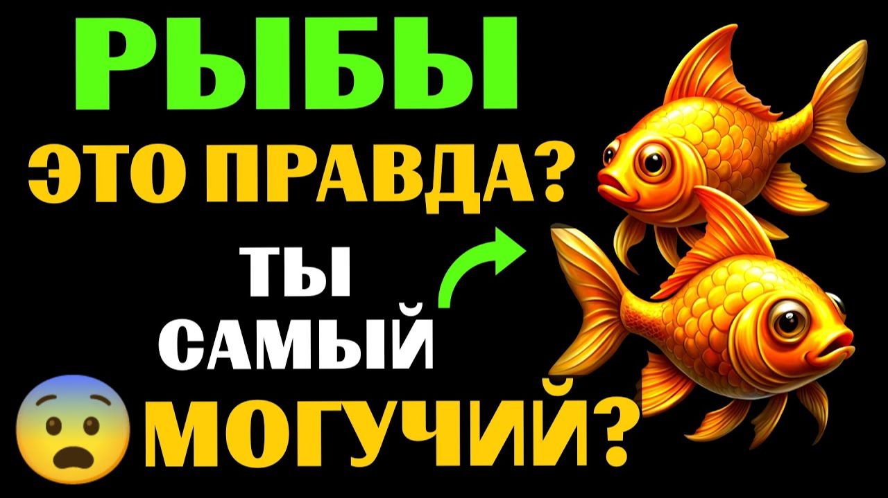 🐟25 причин, почему ♒РЫБЫ- самый МОГУЩЕСТВЕННЫЙ ЗНАК ЗОДИАКА. 😨Вы с этим согласны❓ смотреть онлайн