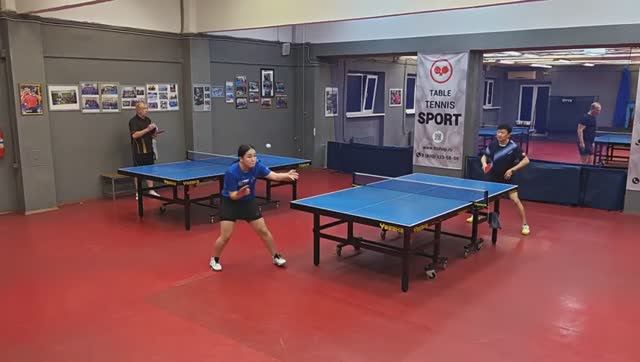 жесть! Ким А. (653) - Ноговицына А. (603) настольный теннис 27.01 Малиновый 400+ турнир СПб смотреть онлайн