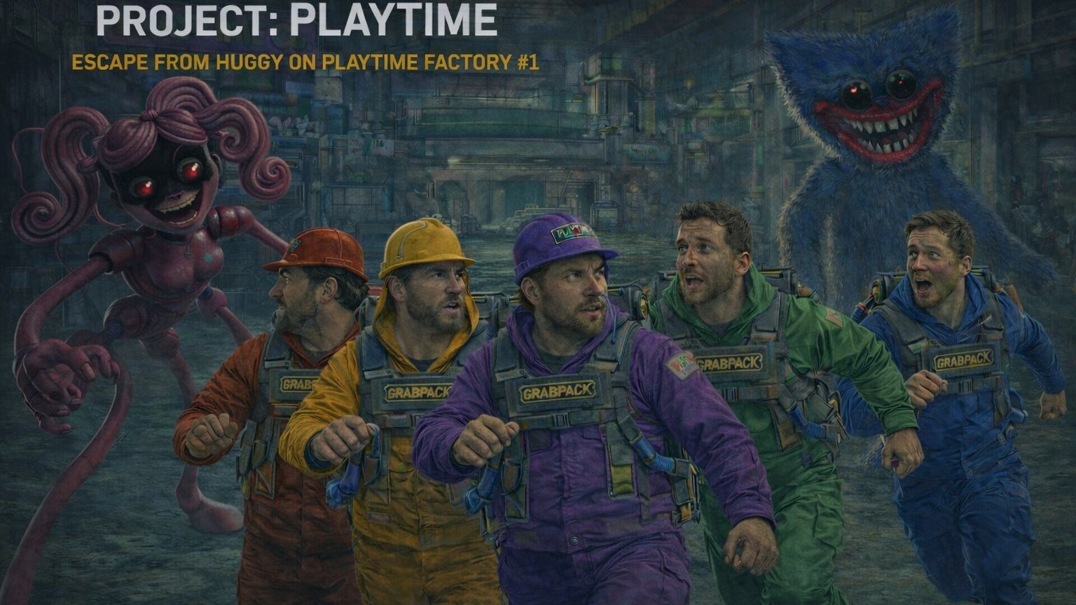 🔥Project: Playtime Escape From Huggy On Playtime Factory #1🔥 смотреть онлайн