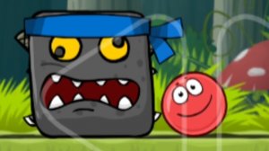 Красный шар 4. Red ball 4. Прохождение часть 9. Красный шар проходим босса
