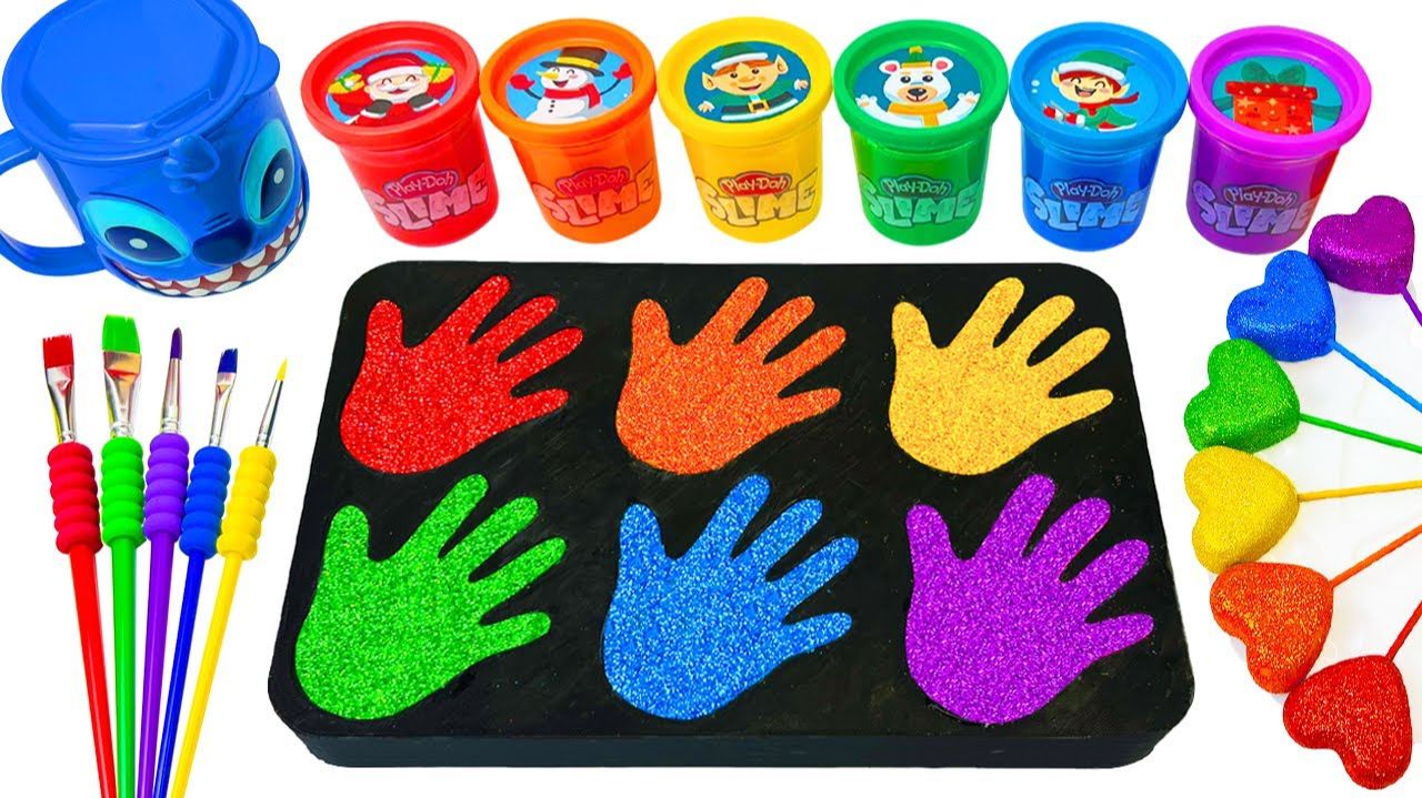 ИГРАЕМ В РАЗНОЦВЕТНЫЕ СЛАЙМЫ ЗАЛИВАЕМ В ФОРМЫ РУК ВИДЕО ДЛЯ ДЕТЕЙ ДЕТСКИЙ КАНАЛ ИГРАЛКИ-ЗАЛИПАЛКИ смотреть онлайн