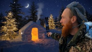 Я ПОСТРОИЛ ХИЖИНУ ИЗ СНЕГА И ПРОВЁЛ В НЕМ НОЧЬ
