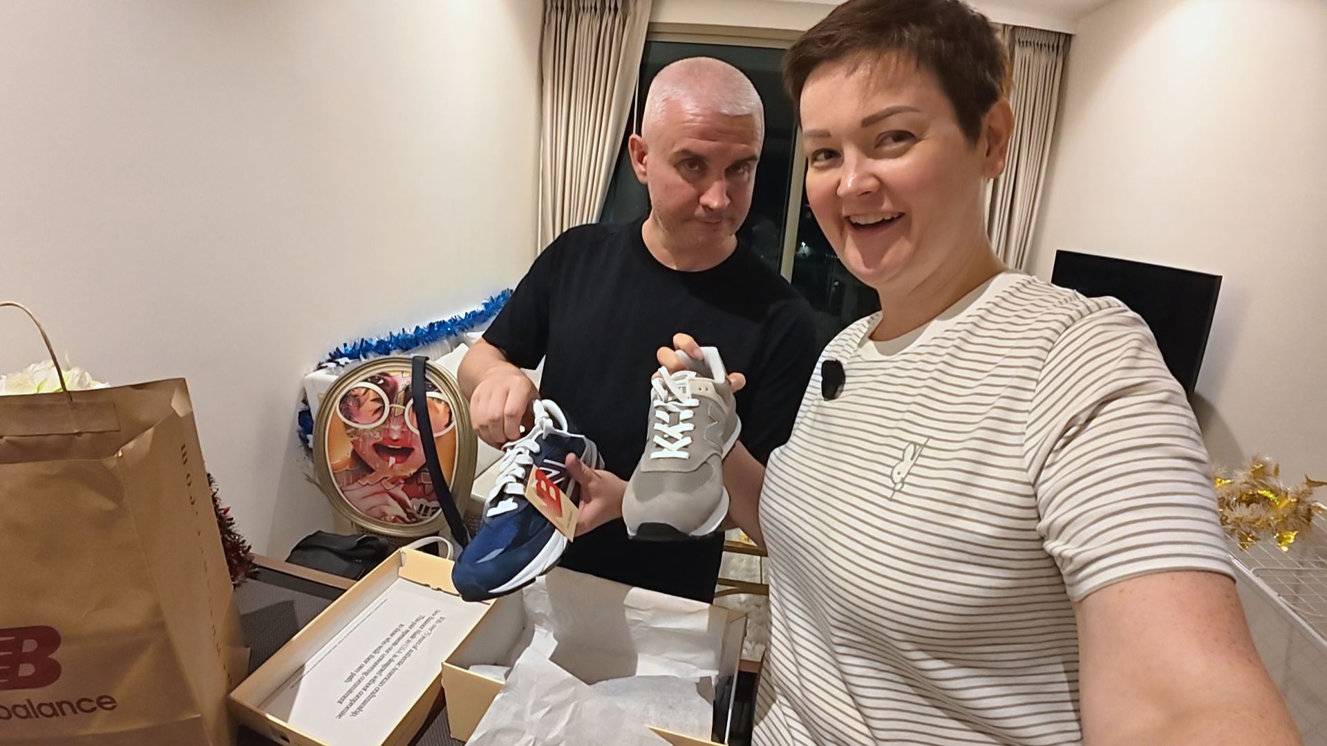 Вован на НЕРВЯКЕ купила ему САМЫЕ ДОРОГИЕ кроссовки New Balance в Таиланде! ХВАСТАЮСЬ покупками Влог смотреть онлайн