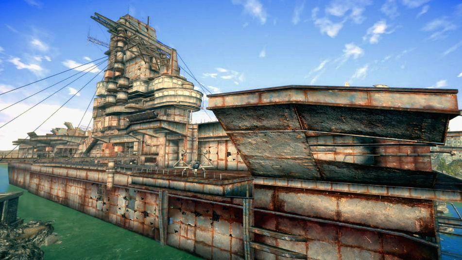 РИВЕТ - СИТИ - ИСТОРИЯ АВИАНОСЦА - СУДЬБА ОТЦА - ПАЛУБЫ - АНДРОИД - фоллаут 3 прохождение (19 серия) смотреть онлайн